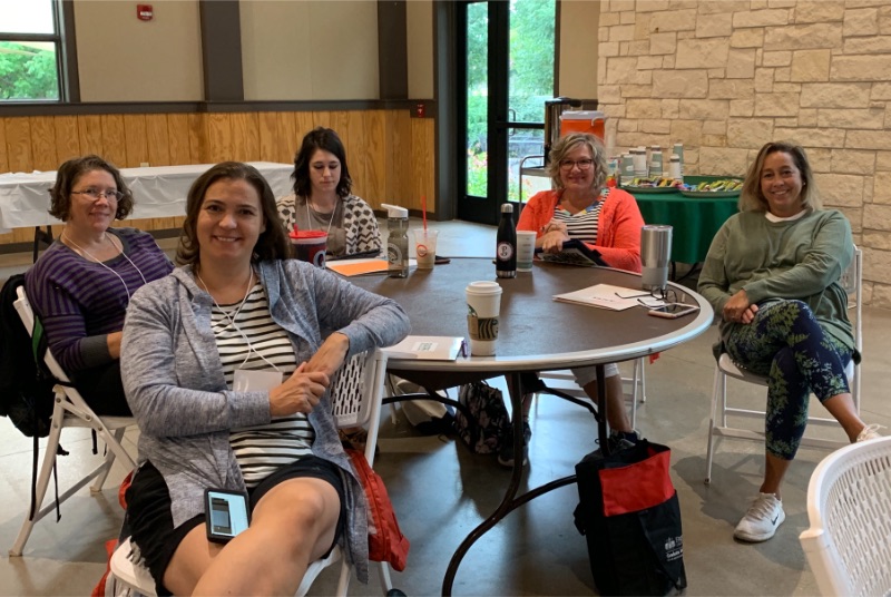 Teachers attended the 2-day conference - held at Botanica Gardens in Wichita.