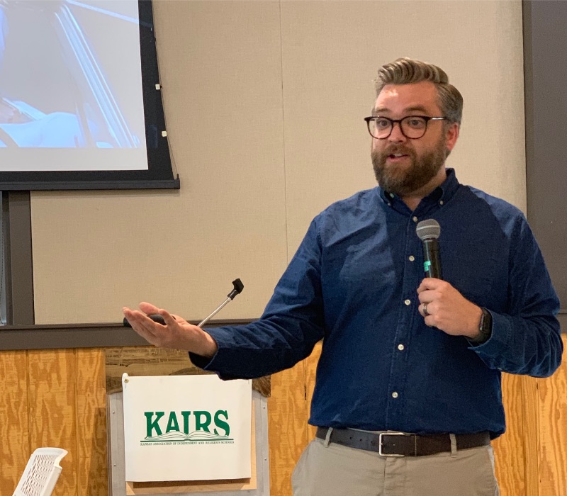 Friday Keynote Andrew McPeak presented 
