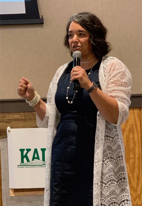 Malinda Evens is the TalentEd Intervention Specialist at Maranatha Academy in Shawnee. 