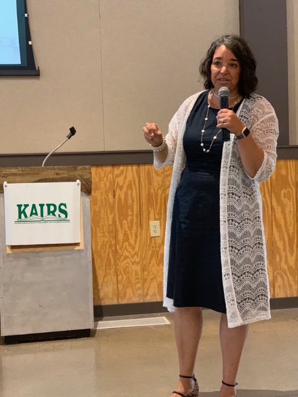 Malinda Evans, KAIRS Distinguished Teacher 2019 for Christian Schools, presented breakout,  
