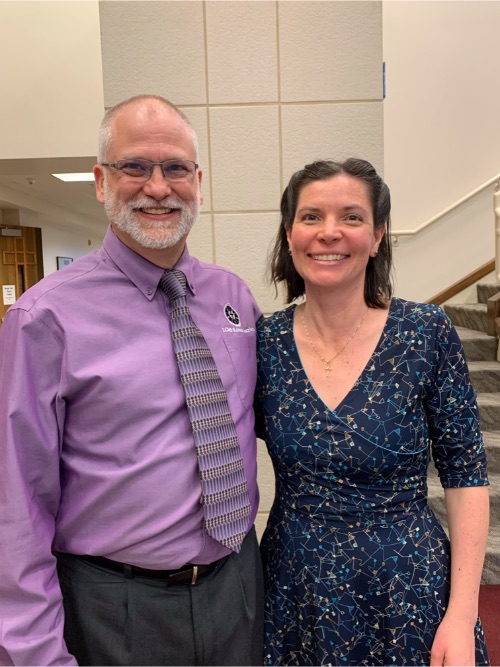 Jim Bradshaw, Asst. to President for Ed. Services, KS District, Lutheran Church - Missouri Synod, and Jen Myers, Director, Holy Cross Lutheran Preschool, headed up the workshop.